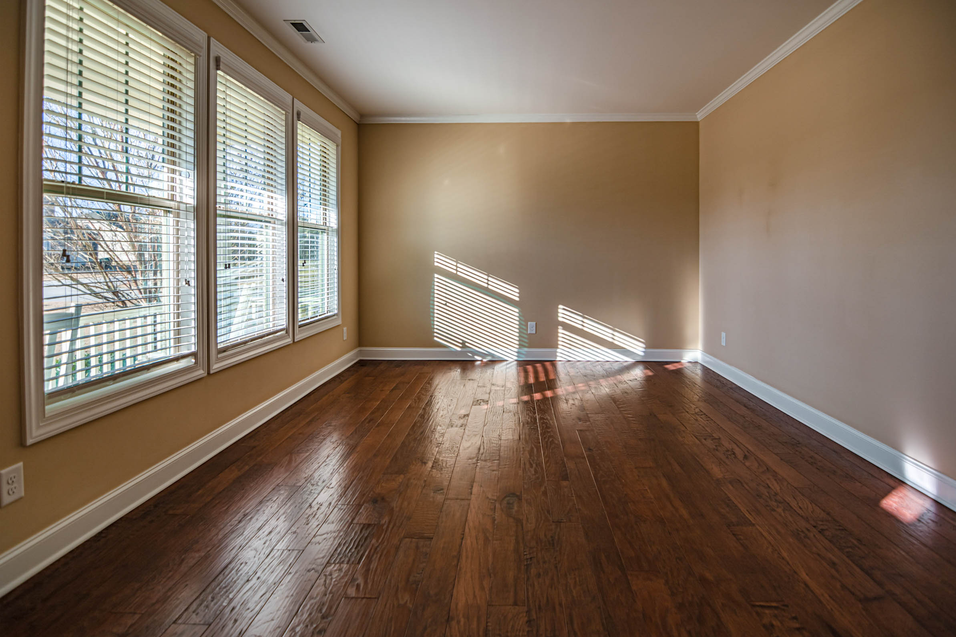 A bright, clean living room